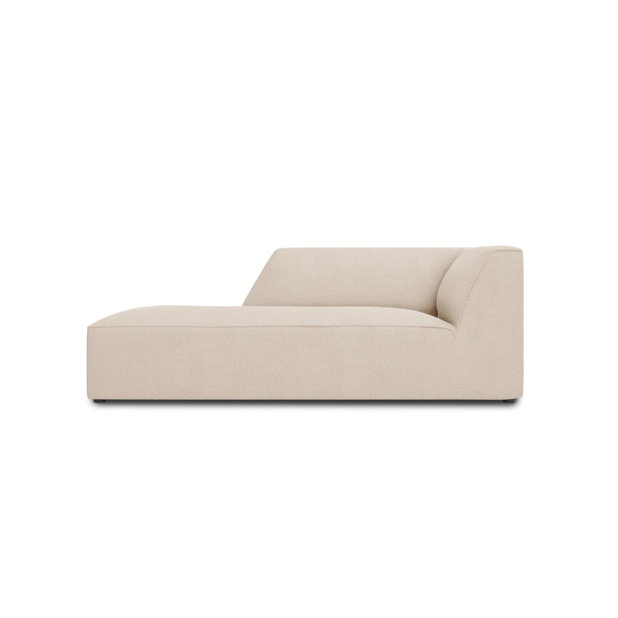 Ruby 2-Sitzer Sofa Chaiselongue Links, mit Bezug in Strukturierter Stoff (Ota8) in Beige, 180x93 cm – Bild 1