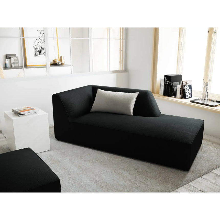 Ruby 2-Sitzer Sofa Chaiselongue Rechts, mit Bezug in Samt, Cord oder Strukturstoff, 180x93 cm - ZEN ZONE Furniture