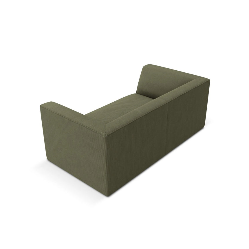 Ruby 2-Sitzer Sofa mit Bezug in Cord (ScaFor) in Grün, 174x93 cm – Bild 5