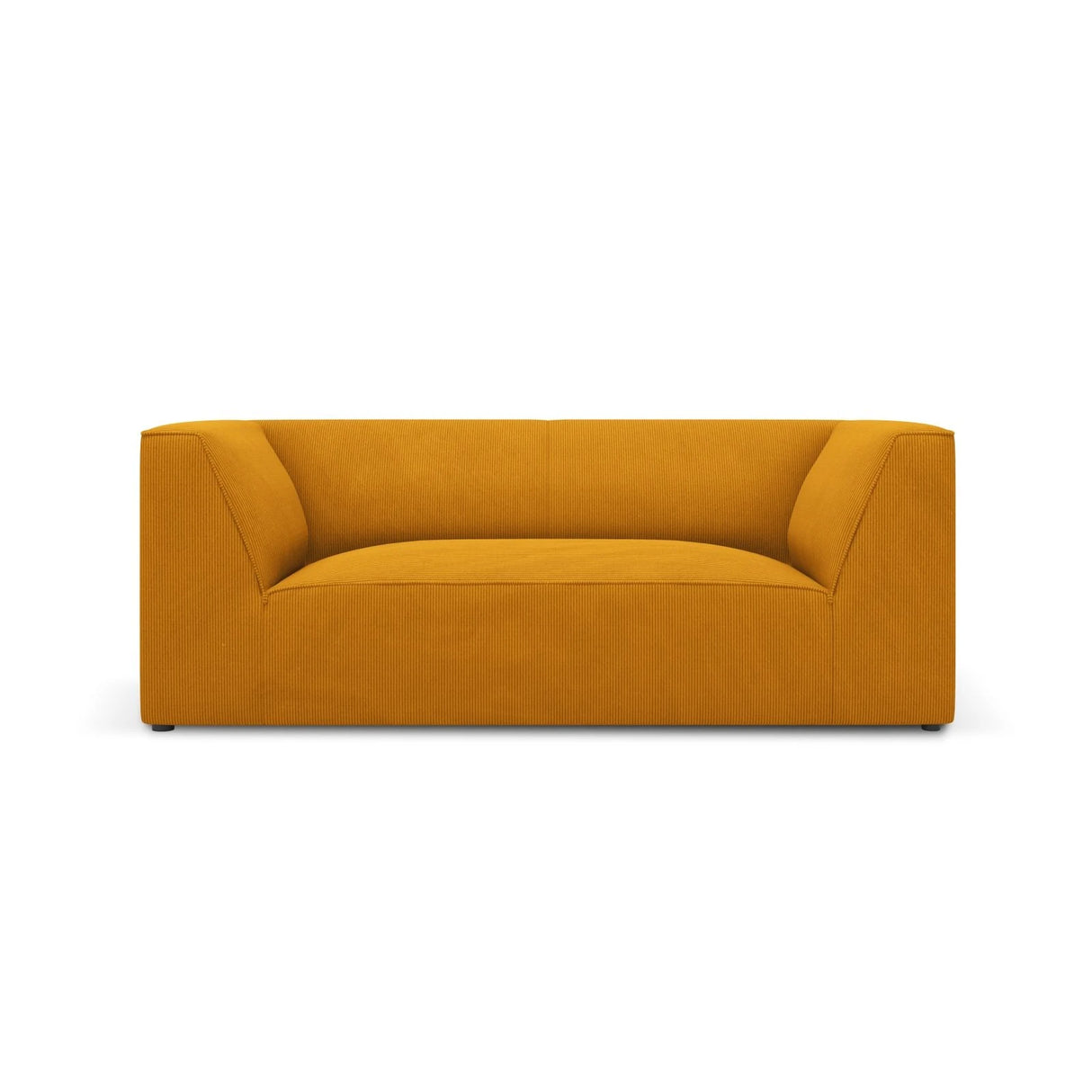 Ruby 2-Sitzer Sofa mit Bezug in Cord (ScaMos) in Gelb, 174x93 cm – Bild 1