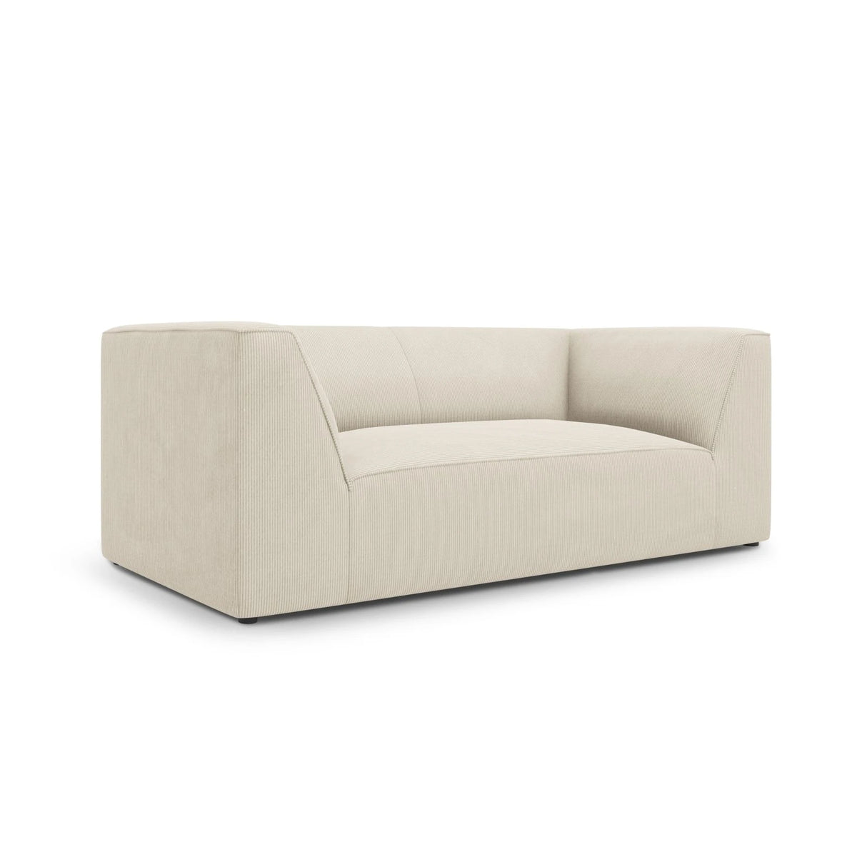 Ruby 2-Sitzer Sofa mit Bezug in Samt, Cord oder Strukturstoff, 174x93 cm – Bild 4