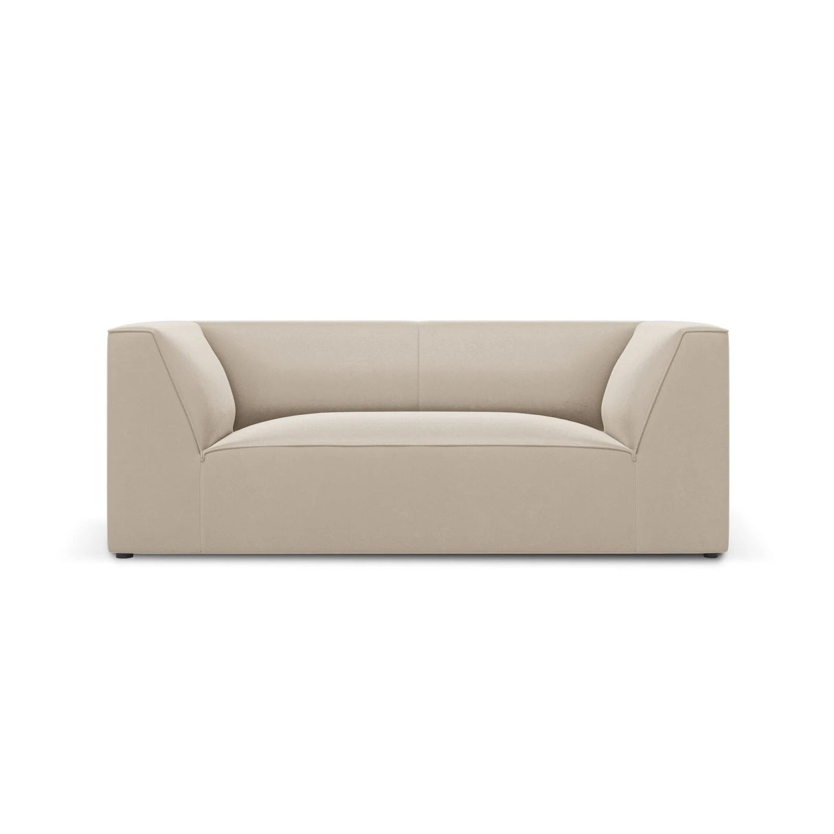 Ruby 2-Sitzer Sofa mit Bezug in Samt (Sal1) in Beige, 174x93 cm – Bild 1