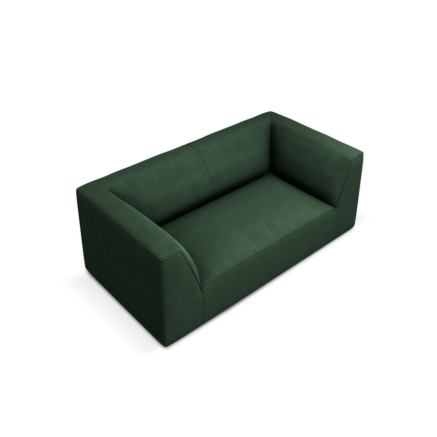 Ruby 2-Sitzer Sofa mit Bezug in Strukturierter Stoff (Ota14) in Grün, 174x93 cm – Bild 4
