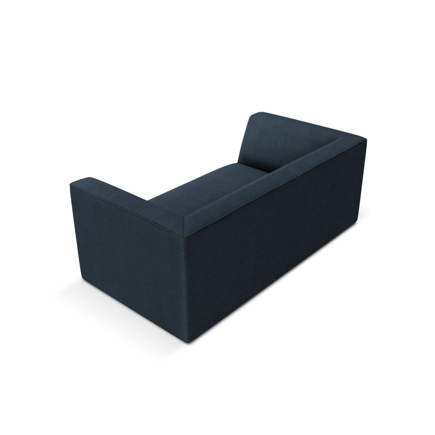 Ruby 2-Sitzer Sofa mit Bezug in Strukturierter Stoff (Ota18) in Marineblau, 174x93 cm – Bild 5