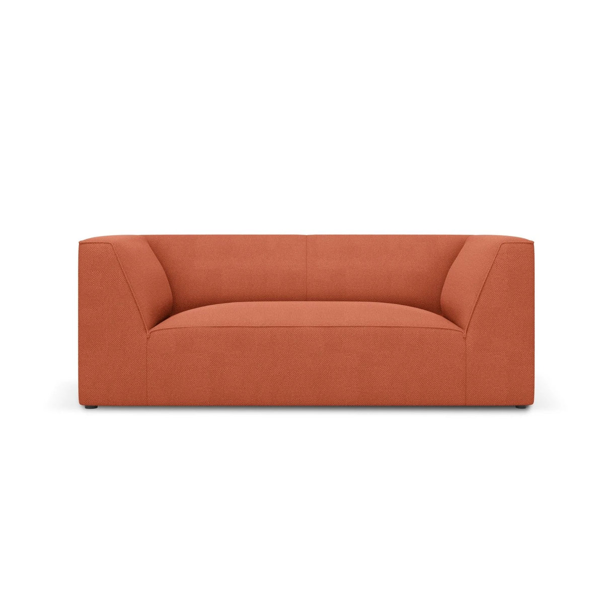 Ruby 2-Sitzer Sofa mit Bezug in Strukturierter Stoff (Ota2) in Coral, 174x93 cm – Bild 1