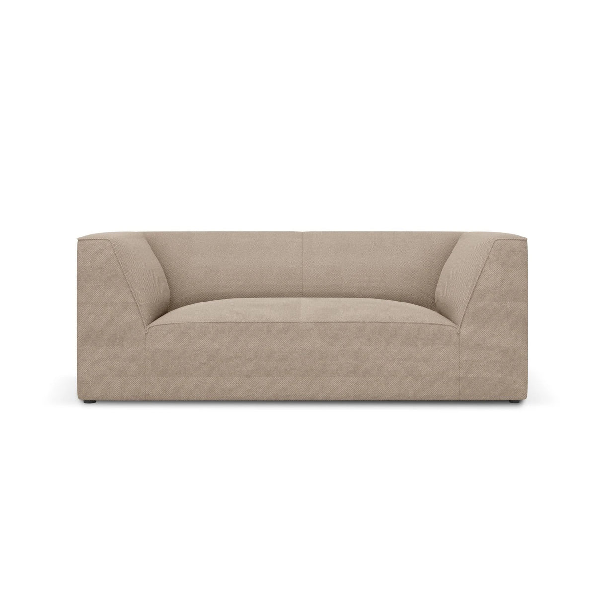 Ruby 2-Sitzer Sofa mit Bezug in Strukturierter Stoff (Ota7) in Dunkelbeige, 174x93 cm – Bild 1