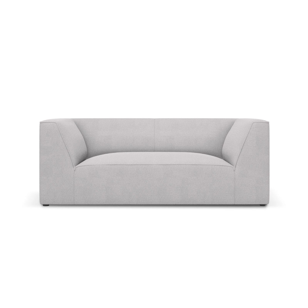 Ruby 2-Sitzer Sofa mit Bezug in Strukturierter Stoff (Ota9) in Hellgrau, 174x93 cm – Bild 1