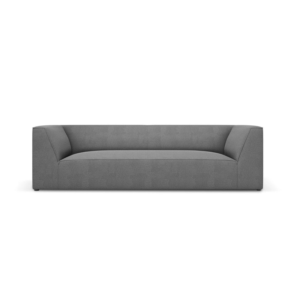 Ruby 3-Sitzer Sofa mit Bezug aus Strukturierter Stoff (Ota11) in Grau, 232x93 cm – Bild 1