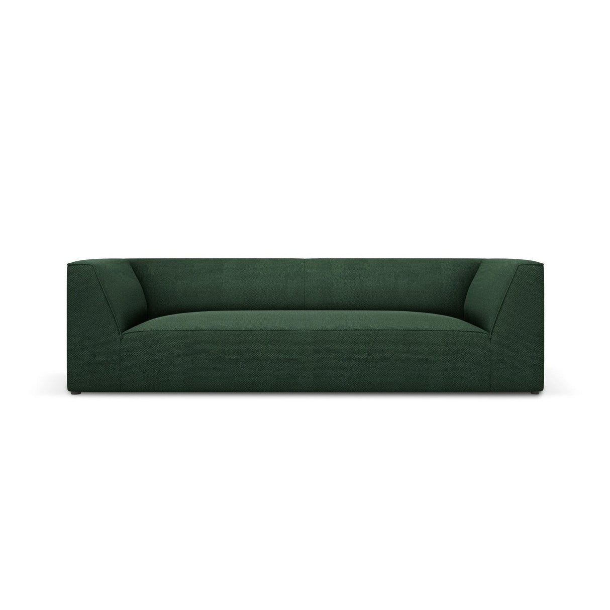 Ruby 3-Sitzer Sofa mit Bezug aus Strukturierter Stoff (Ota14) in Grün, 232x93 cm – Bild 1