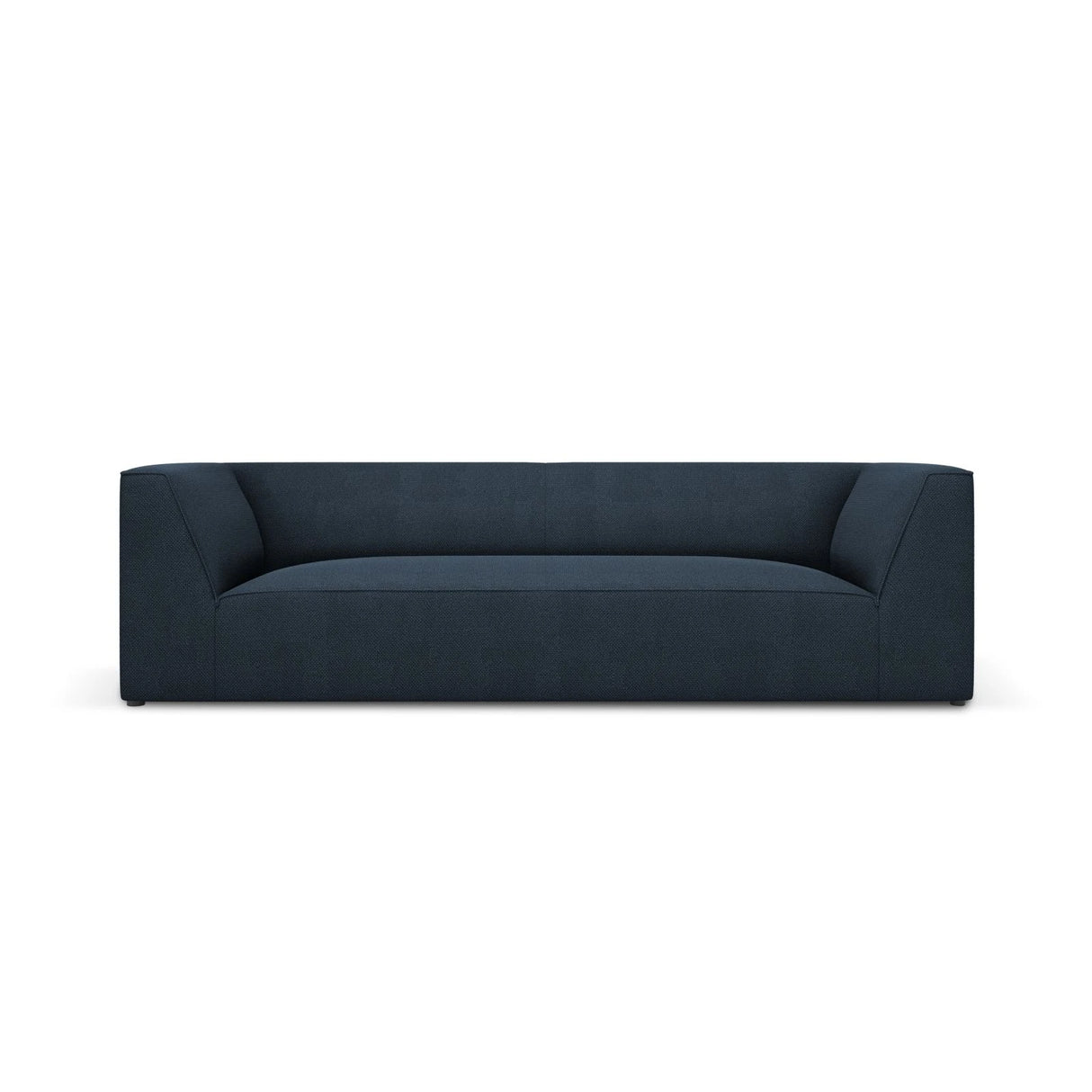 Ruby 3-Sitzer Sofa mit Bezug aus Strukturierter Stoff (Ota18) in Marineblau, 232x93 cm – Bild 1