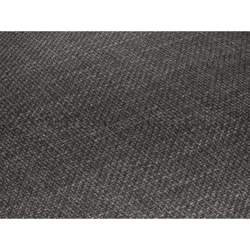 Ruby 4-Sitzer Ecksofa offen, Rechts, mit Bezug aus Strukturierter Stoff (Ota11) in Grau, 273x180 cm – Bild 6