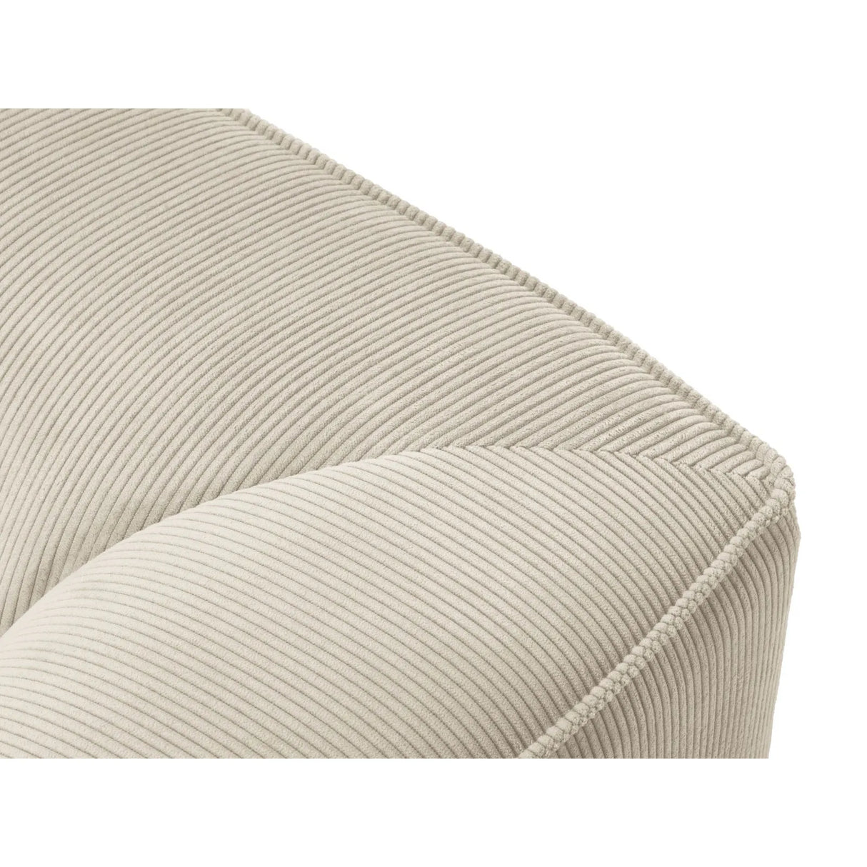 Ruby 4-Sitzer Ecksofa Rechts, mit Bezug aus Samt, Cord oder Strukturstoff, 273x180 cm – Bild 4