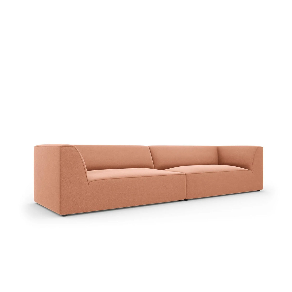 Ruby 4-Sitzer Sofa mit Bezug aus Samt (Sal11) in Rosa, 302x93 cm – Bild 5