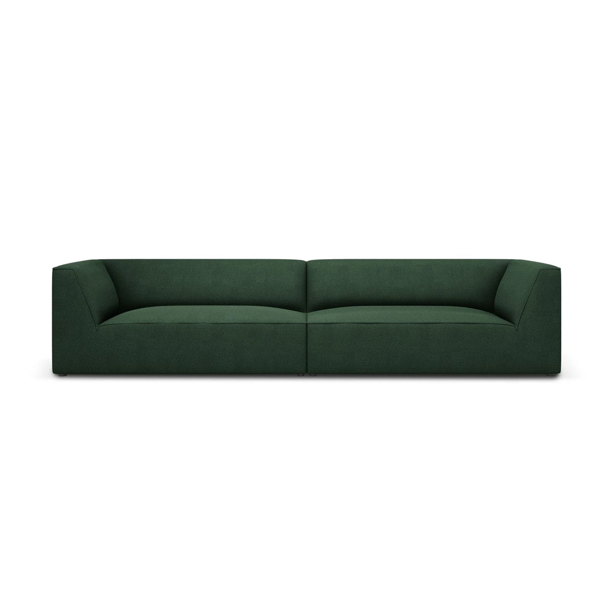 Ruby 4-Sitzer Sofa mit Bezug aus Strukturierter Stoff (Ota14) in Grün, 302x93 cm – Bild 1