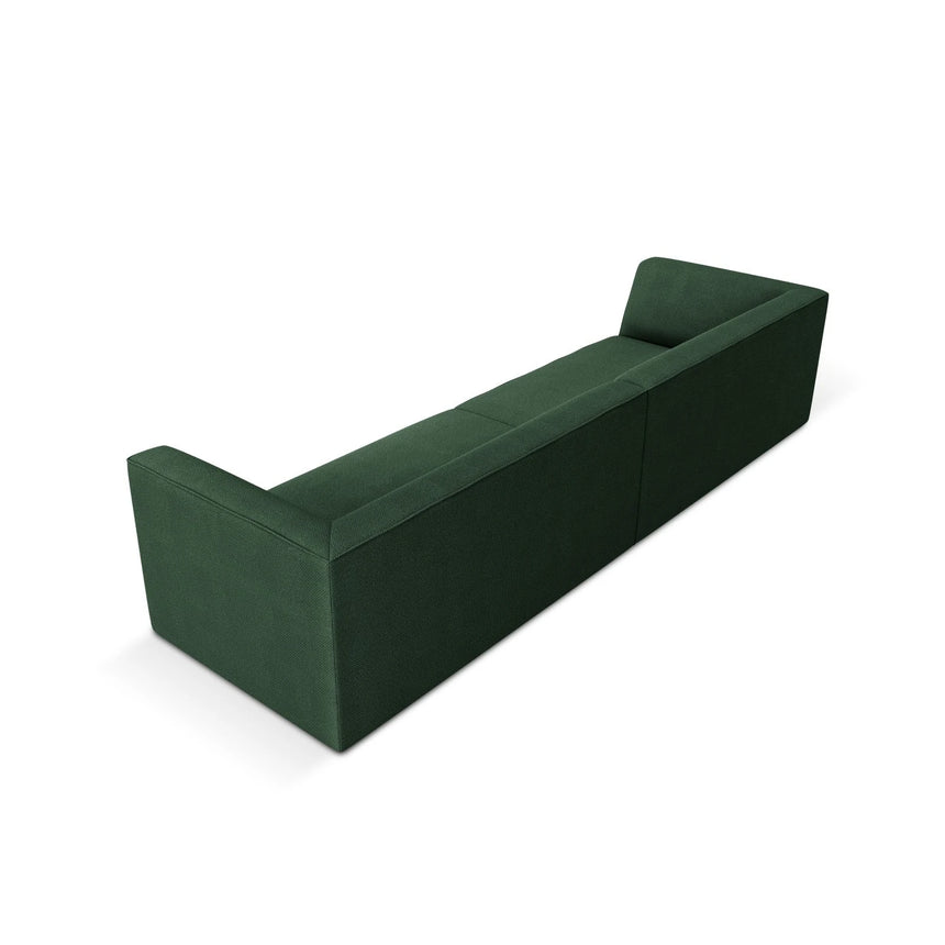 Ruby 4-Sitzer Sofa mit Bezug aus Strukturierter Stoff (Ota14) in Grün, 302x93 cm – Bild 5