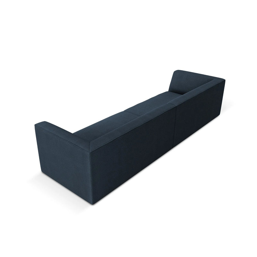 Ruby 4-Sitzer Sofa mit Bezug aus Strukturierter Stoff (Ota18) in Marineblau, 302x93 cm – Bild 5