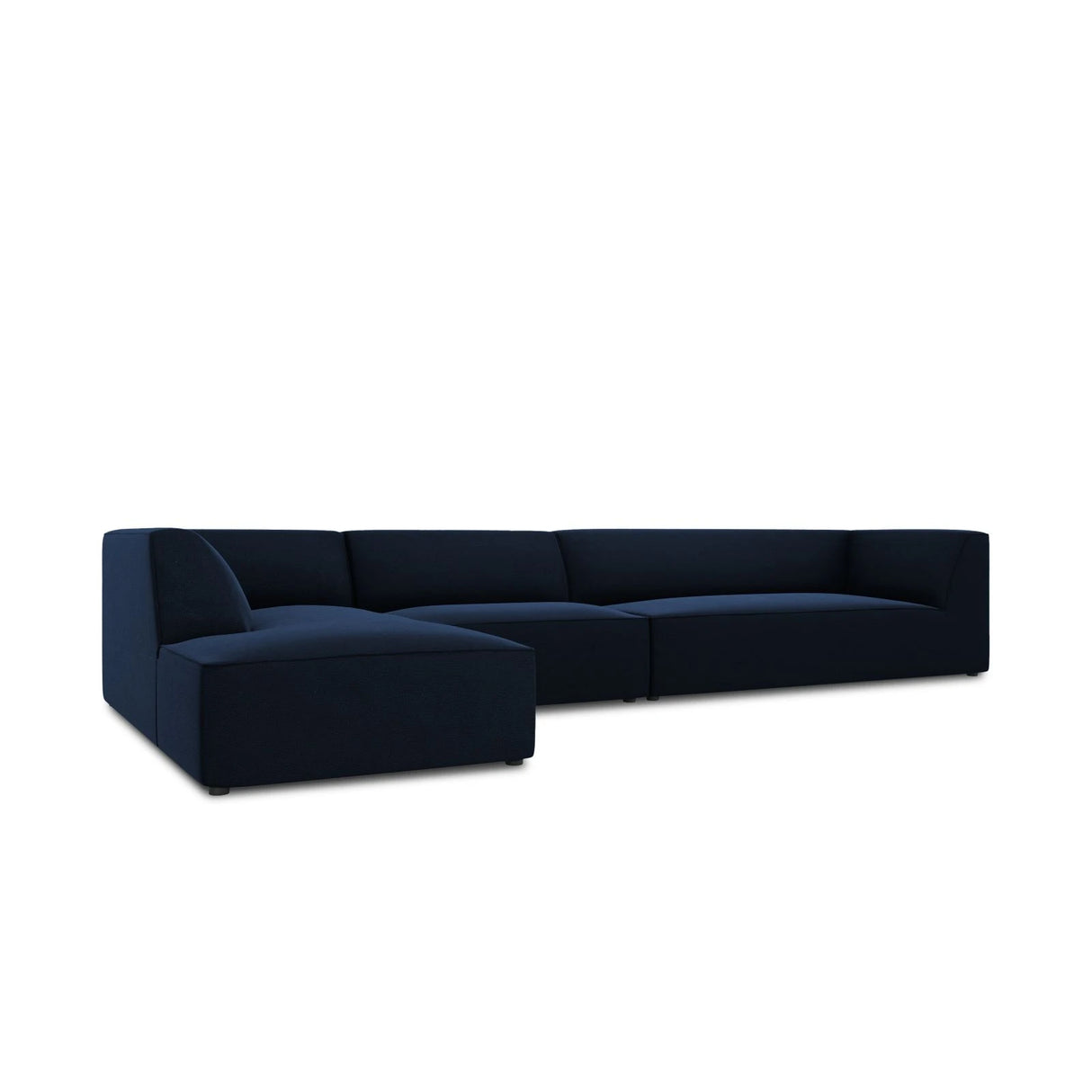 Ruby 5-Sitzer Ecksofa Links, mit Bezug aus Samt (Sal5) in Königsblau, 366x180 cm – Bild 6