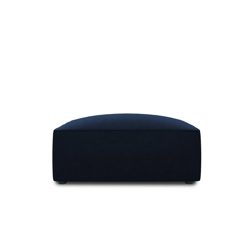 Ruby Pouf mit Bezug in Samt (Sal5) in Königsblau, 93x93 cm – Bild 1