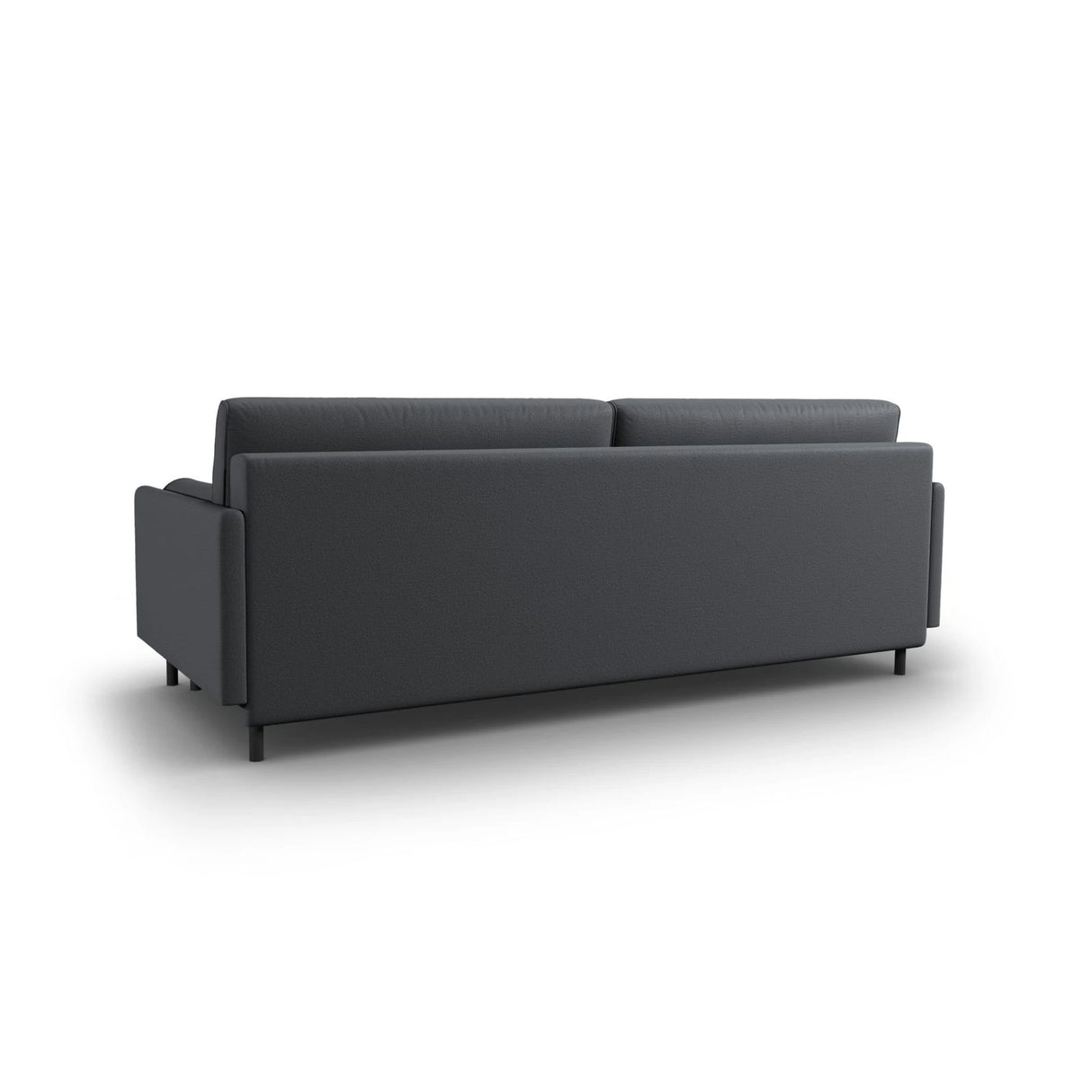 Scott 3-Sitzer Sofa, umwandelbar mit Schlaffunktion, mit Bezug aus Strukturierter Stoff (Meg367) in Dunkelgrau, 212x97 cm – Bild 7