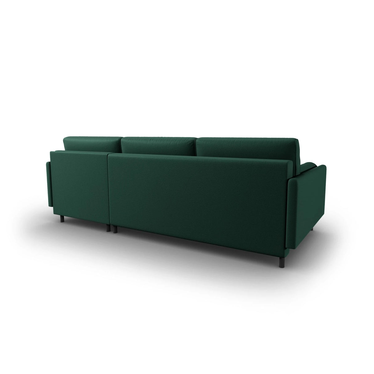 Scott 4-Sitzer Sofa, Rechte Seite, umwandelbar mit Schlaffunktion, mit Bezug aus Strukturierter Stoff (Meg359) in Grün, 212x142 cm – Bild 8