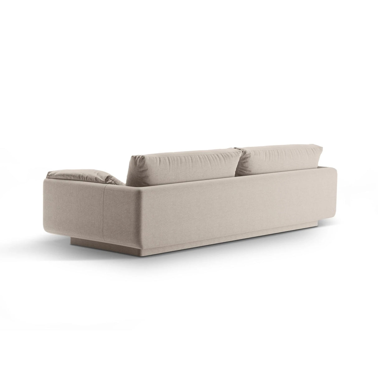Torino 4-Sitzer Sofa aus Strukturierter Stoff (Win05) in Leichtes Beige, 250x103 cm – Bild 4
