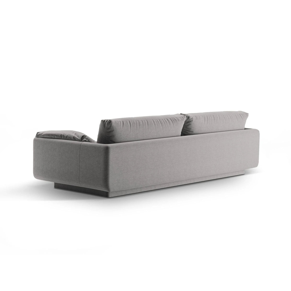 Torino 4-Sitzer Sofa aus Strukturierter Stoff (Win84) in Hellgrau, 250x103 cm – Bild 4