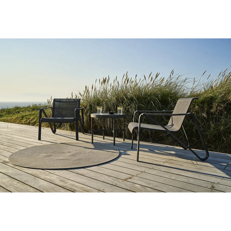 mindo 105 - Loungesessel aus Batyline-Stoff und Aluminium - ZEN ZONE Furniture