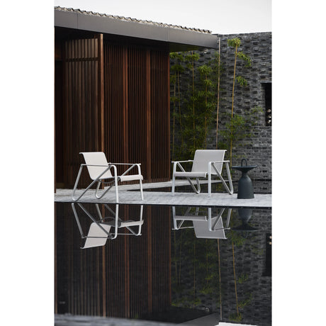 mindo 105 - Loungesessel aus Batyline-Stoff und Aluminium - ZEN ZONE Furniture