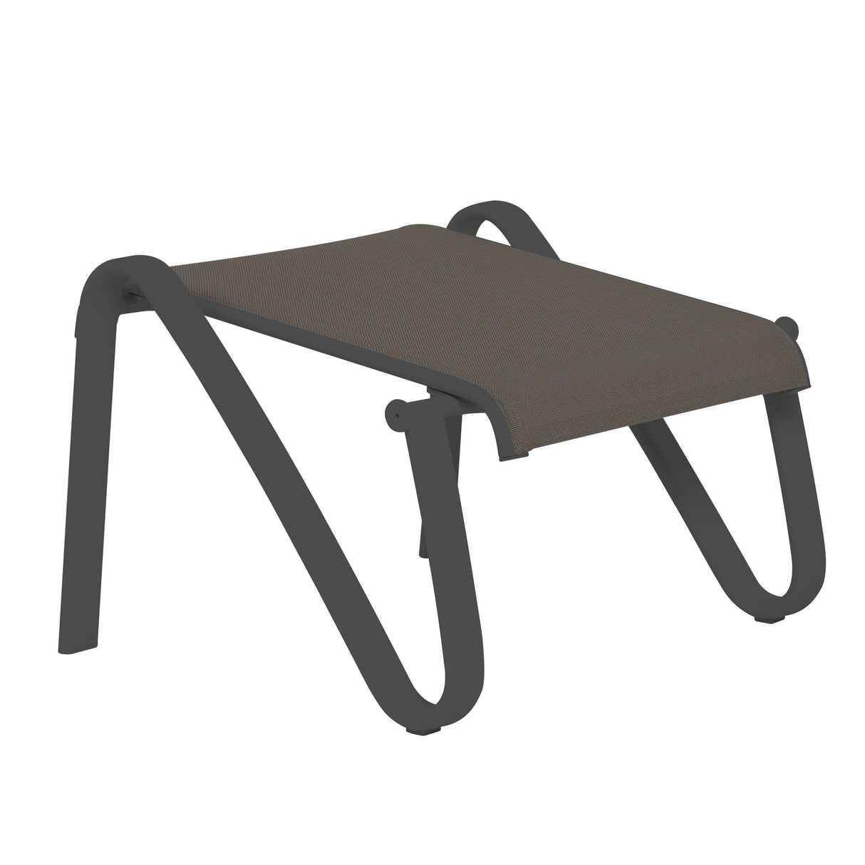 mindo 105 - Fußhocker aus Aluminium und Batyline-Stoff - ZEN ZONE Furniture