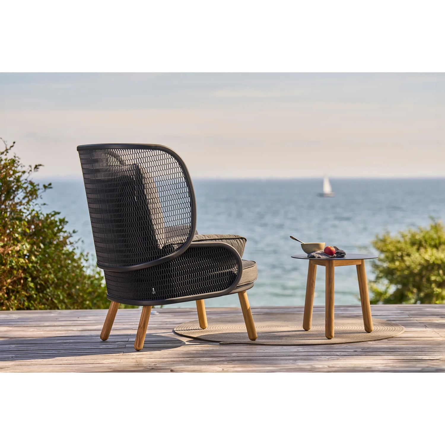 mindo 118 - Outdoor Beistelltisch aus Teakholz und Aluminium - ZEN ZONE Furniture