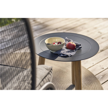 mindo 118 - Outdoor Beistelltisch aus Teakholz und Aluminium - ZEN ZONE Furniture
