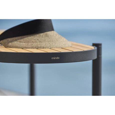 mindo 117 - Outdoor Sitzbank mit Schale aus Teak und Aluminium 180 cm - ZEN ZONE Furniture