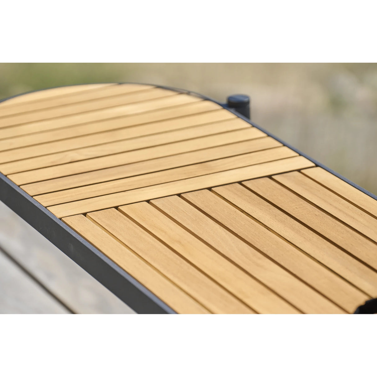 mindo 117 - Outdoor Sitzbank mit Schale aus Teak und Aluminium 180 cm - ZEN ZONE Furniture