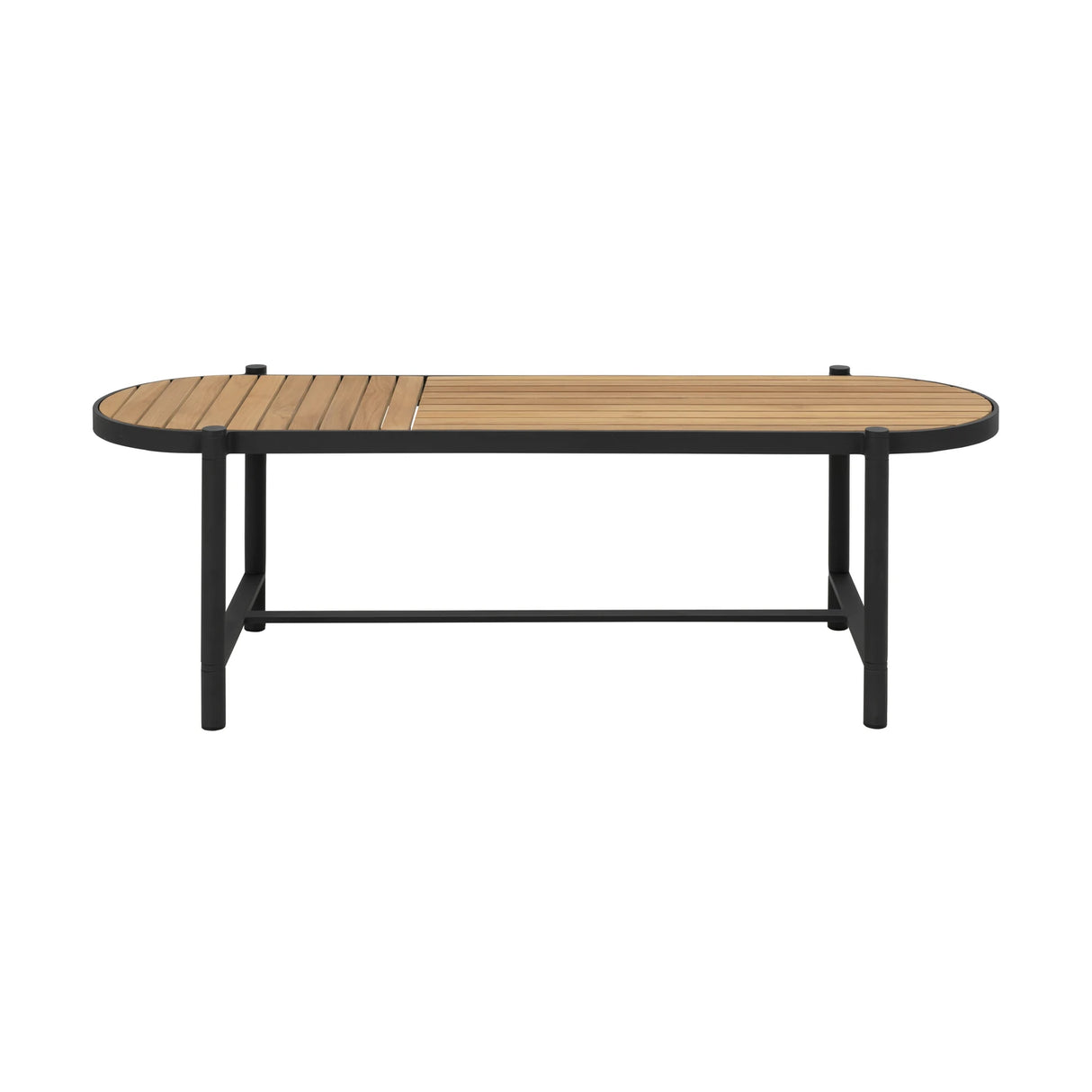 mindo 117 - Outdoor Sitzbank aus Teak und Aluminium 140 cm - ZEN ZONE Furniture