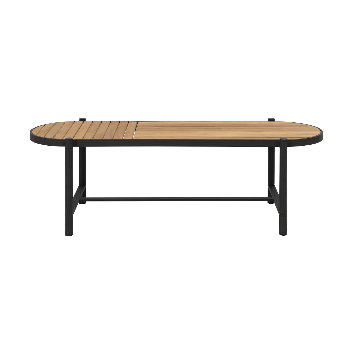 mindo 117 - Outdoor Sitzbank aus Teak und Aluminium 140 cm - ZEN ZONE Furniture