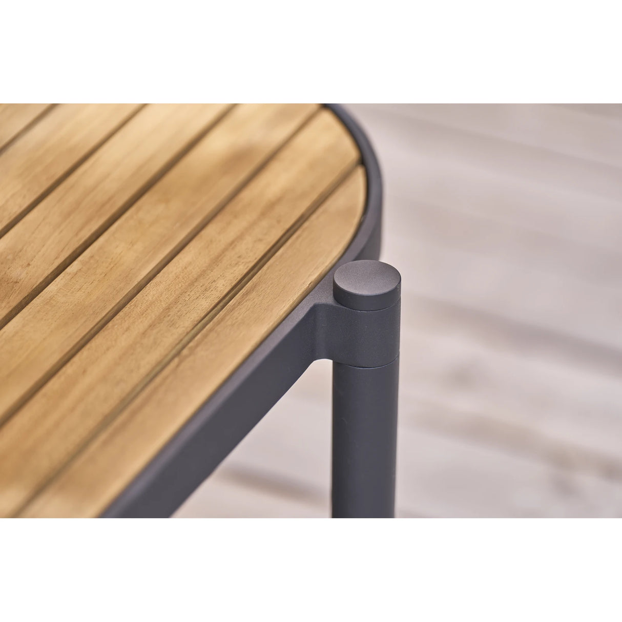 mindo 117 - Outdoor Sitzbank mit Schale aus Teak und Aluminium 180 cm - ZEN ZONE Furniture