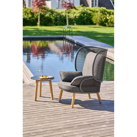 mindo 118 - Outdoor Beistelltisch aus Teakholz und Aluminium - ZEN ZONE Furniture