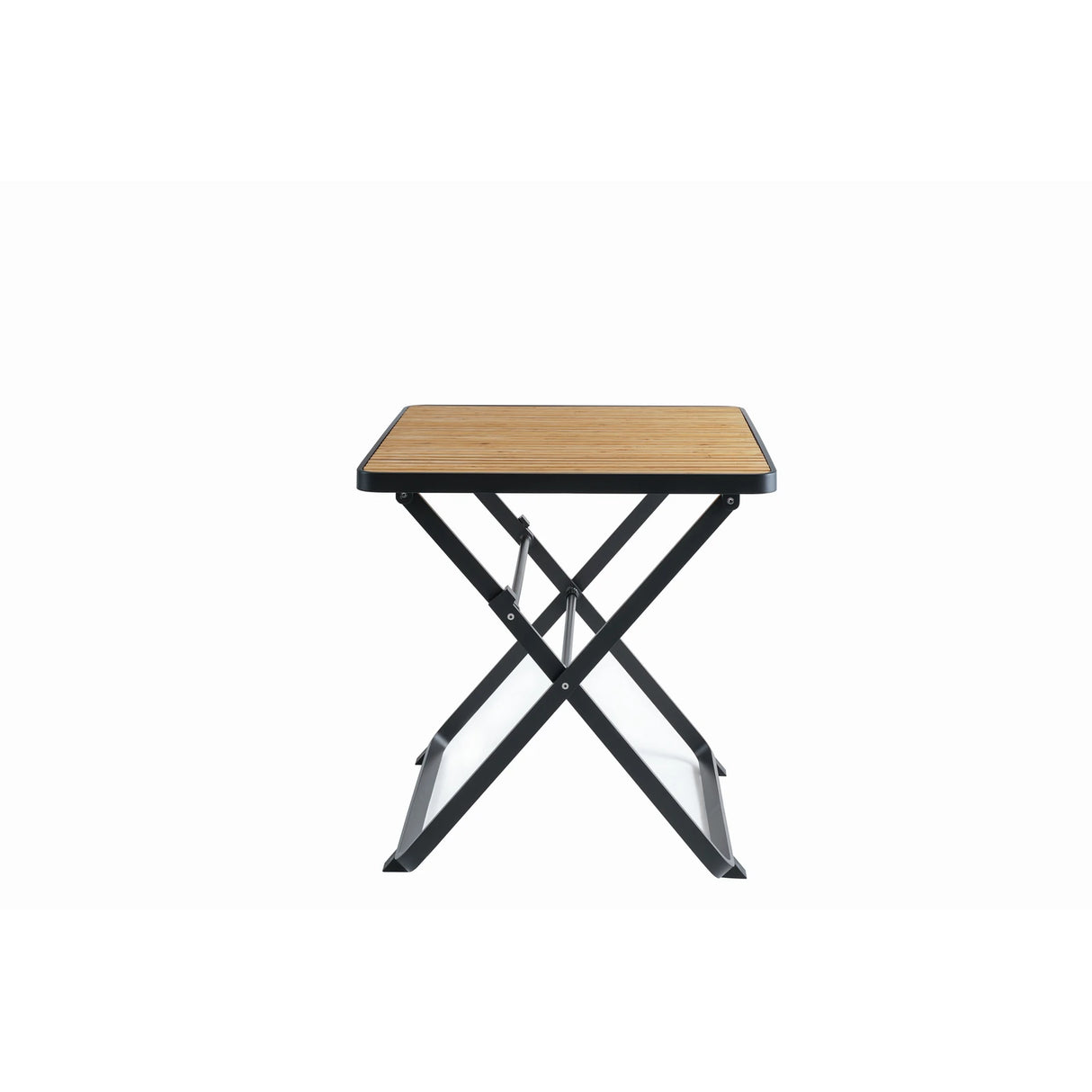 mindo 121 - Klappbarer Outdoor Tisch aus Aluminium und Bambus 75x75cm - ZEN ZONE Furniture