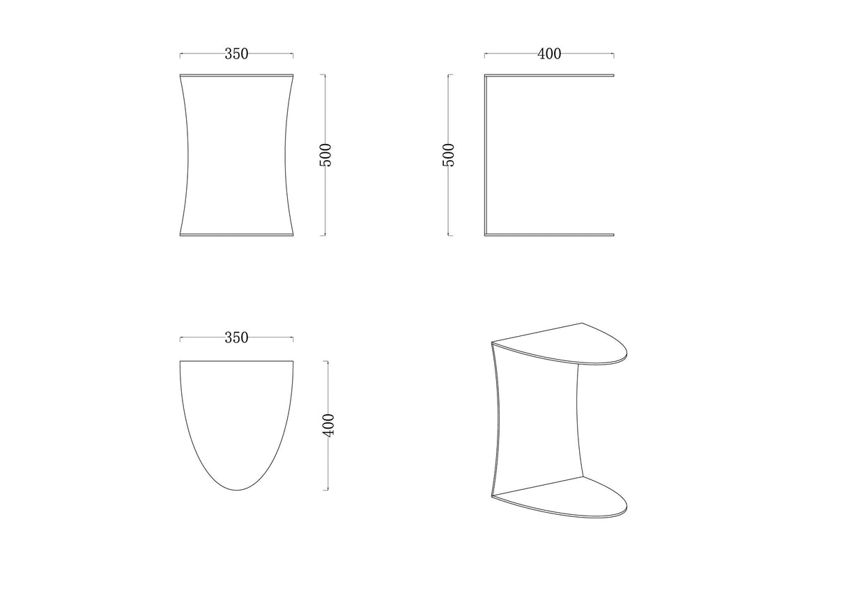 MONTU Beistelltisch - ZEN ZONE Furniture