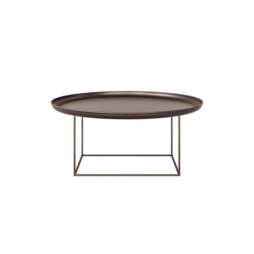 Couchtisch Duke aus pulverbeschichtetem Stahl, gross, 90x90x39 cm – Bild 1