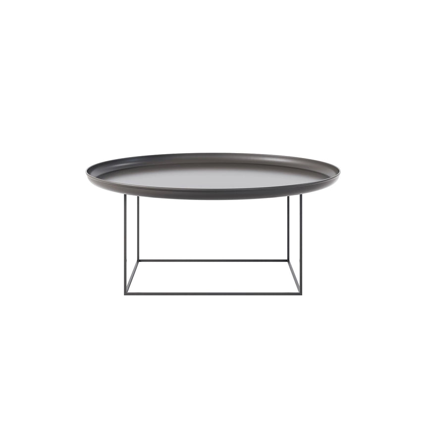 Couchtisch Duke aus pulverbeschichtetem Stahl, gross, 90x90x39 cm – Bild 1
