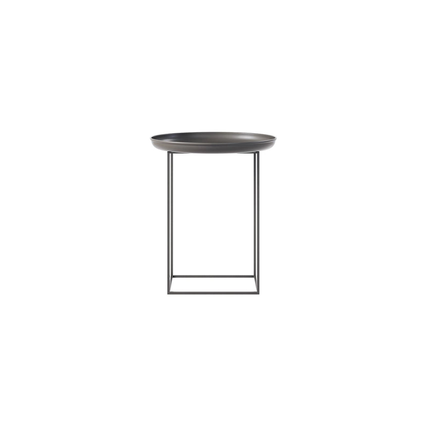 Couchtisch Duke aus pulverbeschichtetem Stahl, klein, 45x45x52 cm – Bild 1