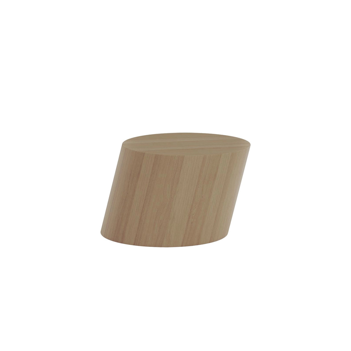 Couchtisch Tilt aus Eichenfurnier in Natur, 67,5×50×35 cm – Bild 1