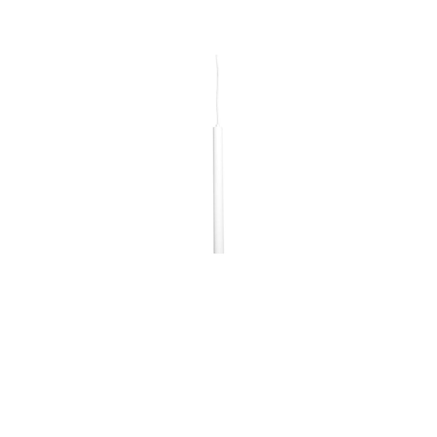 Deckenlampe Pipe aus Eisen in white, small, 3,5×3,5×40 cm – Bild 1
