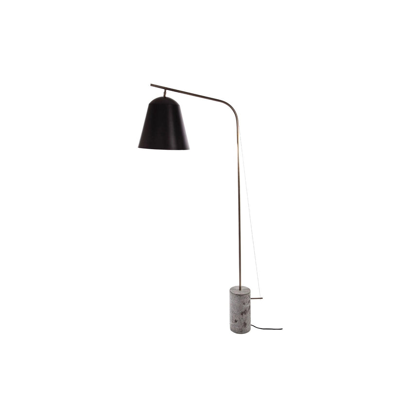 Stehlampe Line Two aus Marmor, Messing und Aluminium, 95x37,5×186 cm – Bild 1