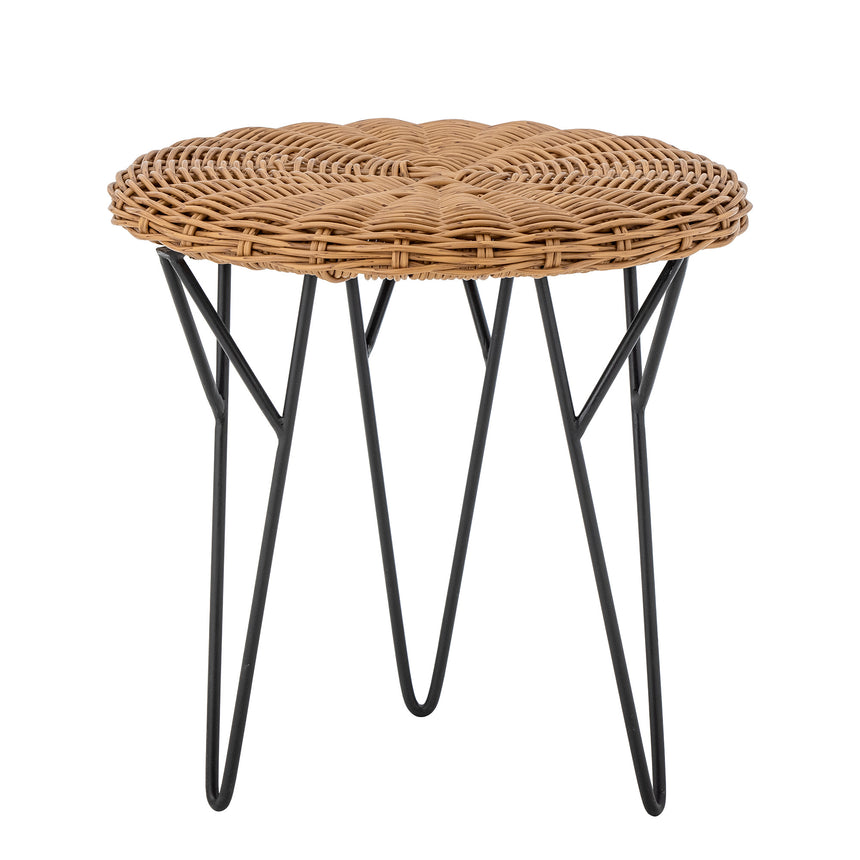 Roccas Couchtisch Klein, Braun, Polyrattan - ZEN ZONE Furniture