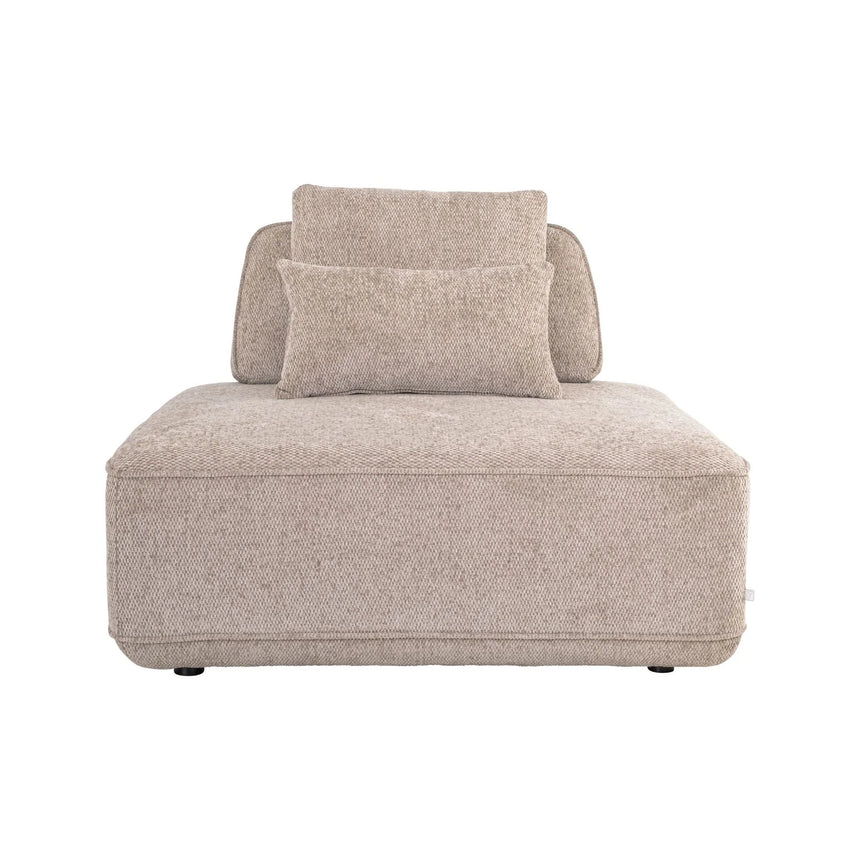 1-Sitzer Sofa Tudor mit verstellbarer Rückenlehne in mocca boldweave, 113x113x80 cm von Richmond Interiors – Bild 2