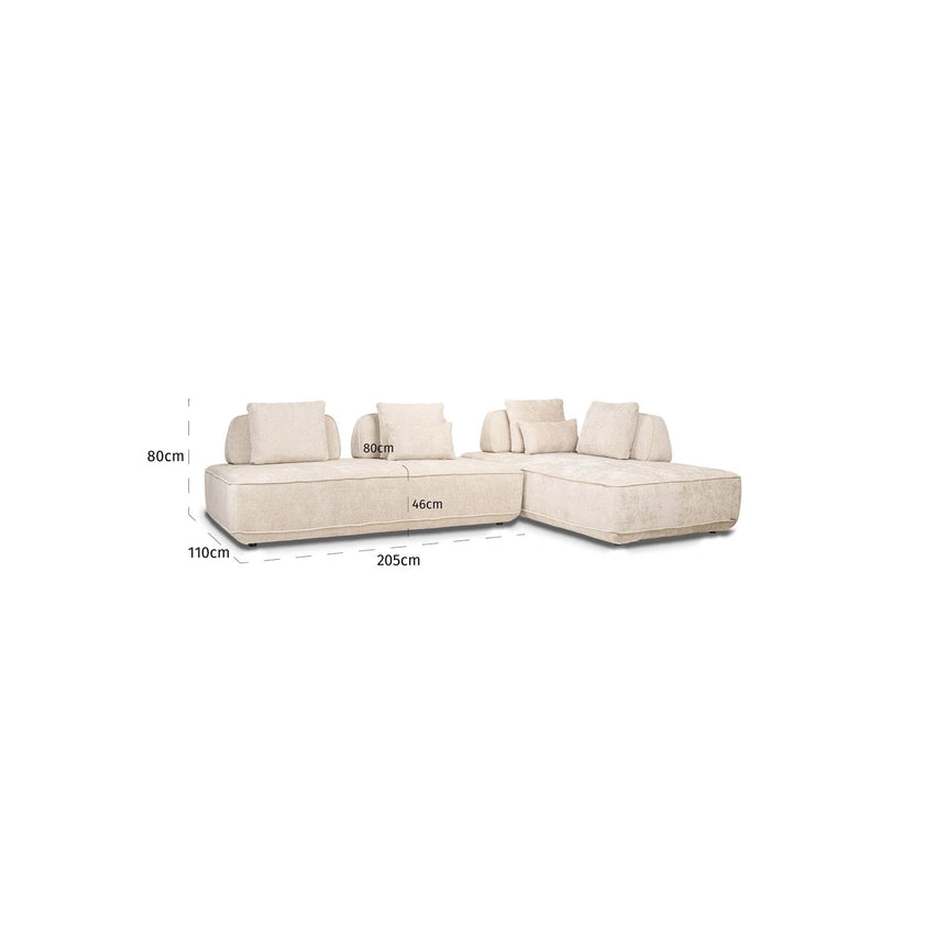 2,5-Sitzer Sofa Tudor mit verstellbarer Rückenlehne, 205x113x87 cm von Richmond Interiors – Bild 6