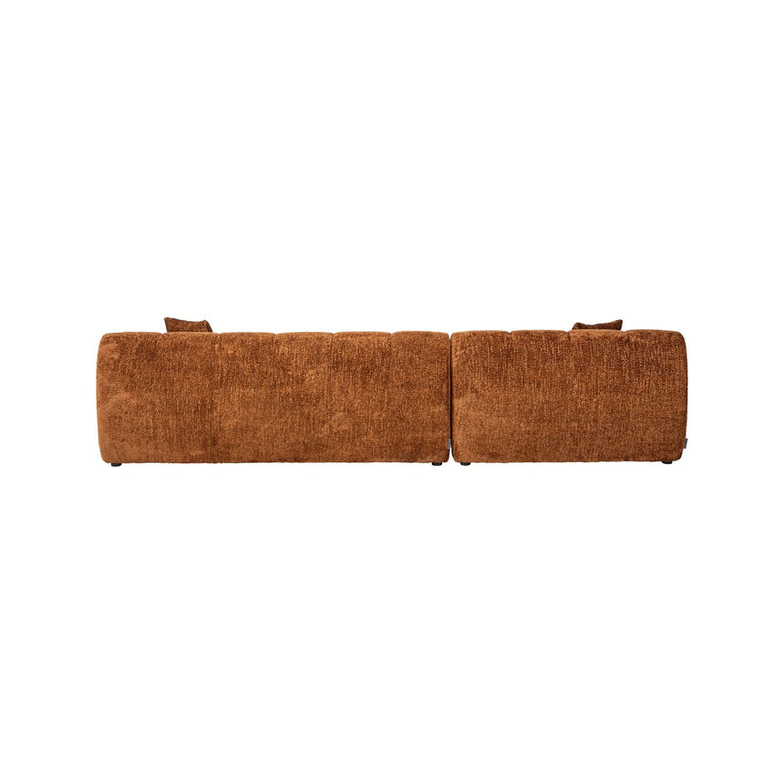 3-Sitzer Sofa Cube lovely cinnamon mit lounge links, 325x195x76 cm von Richmond Interiors – Bild 3