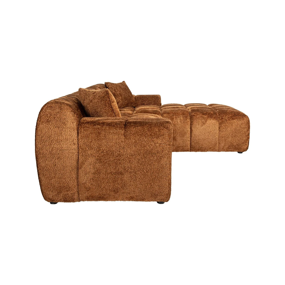 3-Sitzer Sofa Cube mit linker Lounge in lovely cinnamon, 325x193x73 cm von Richmond Interiors – Bild 2